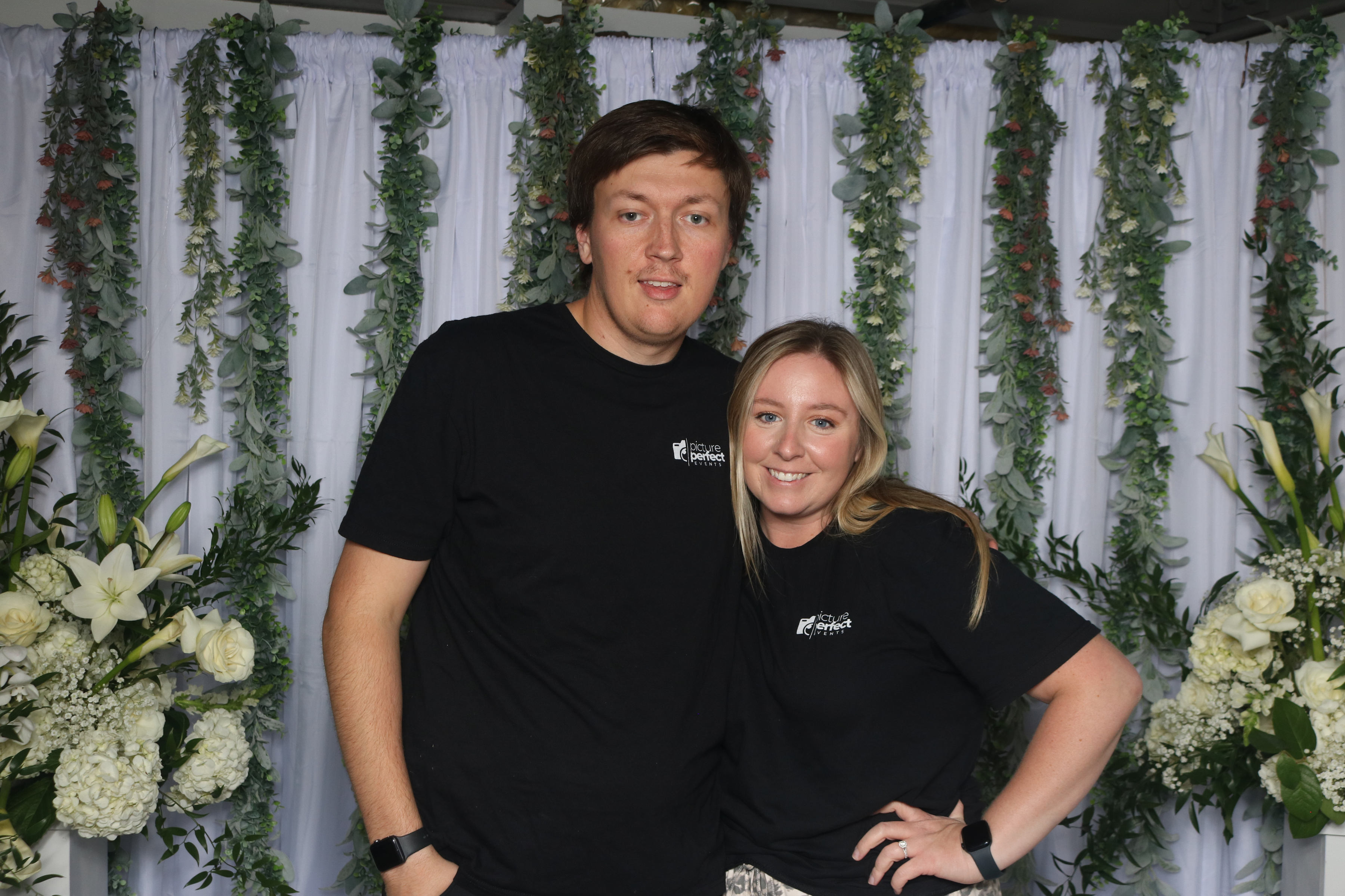 Picture Perfect Events photo booth in action